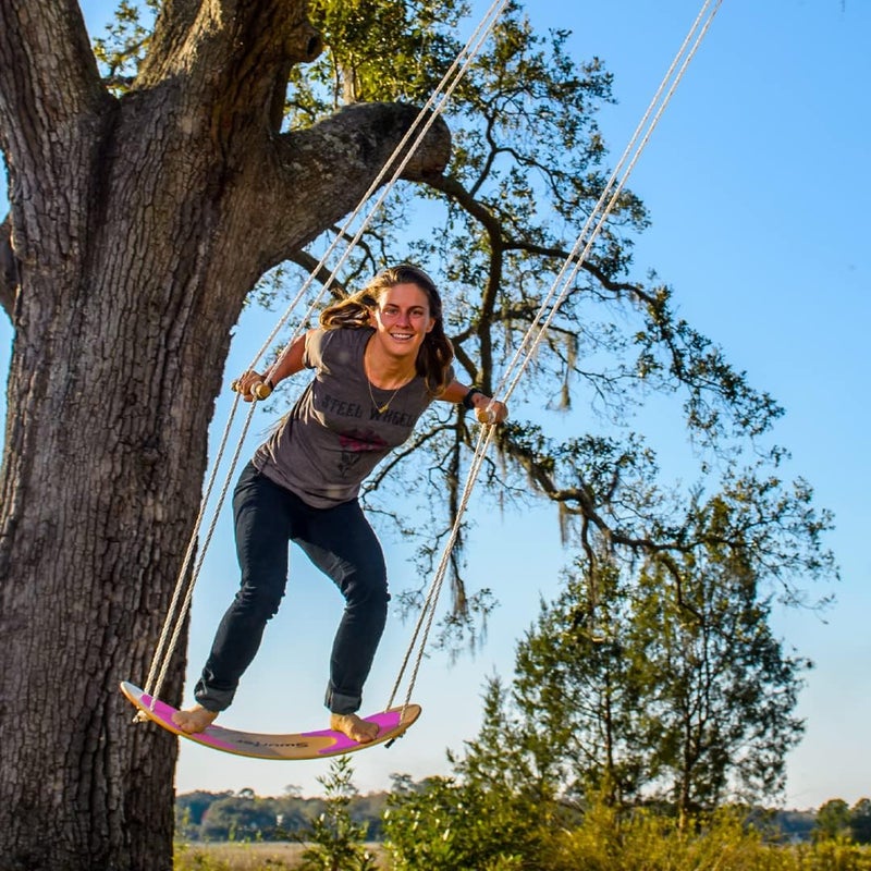 Swurfer SwurfGrip Traction Pads for Wooden Surf Swing – Comfortable Foam Grip Board Accessories, Heavy Duty Material - Image 5